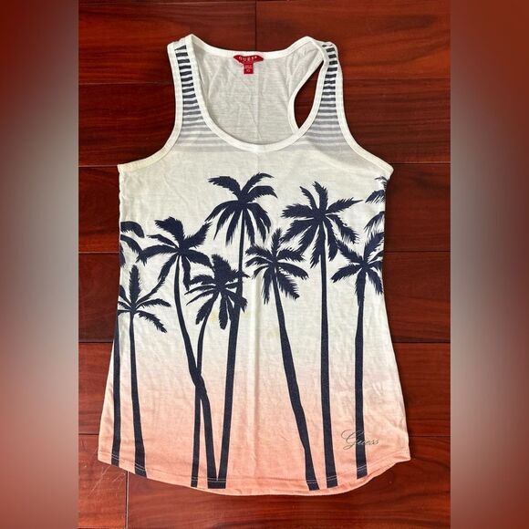 Guess Race back Sunset Tank Women - Picture 1 of 5